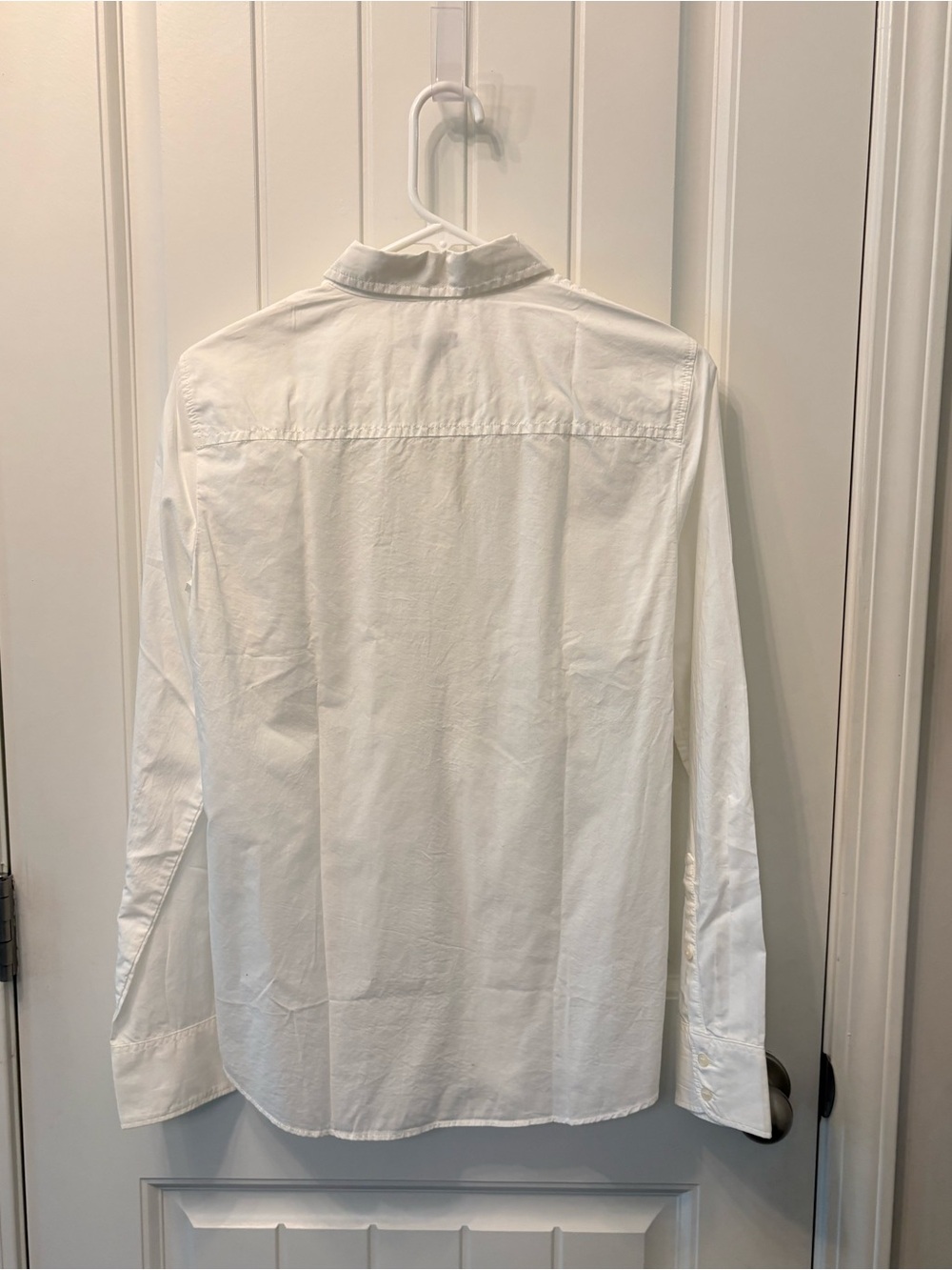 J Crew Factory White Collared Shirt - Picture 3 of 3